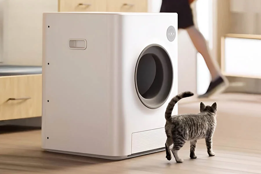 cat litter cleaner box
