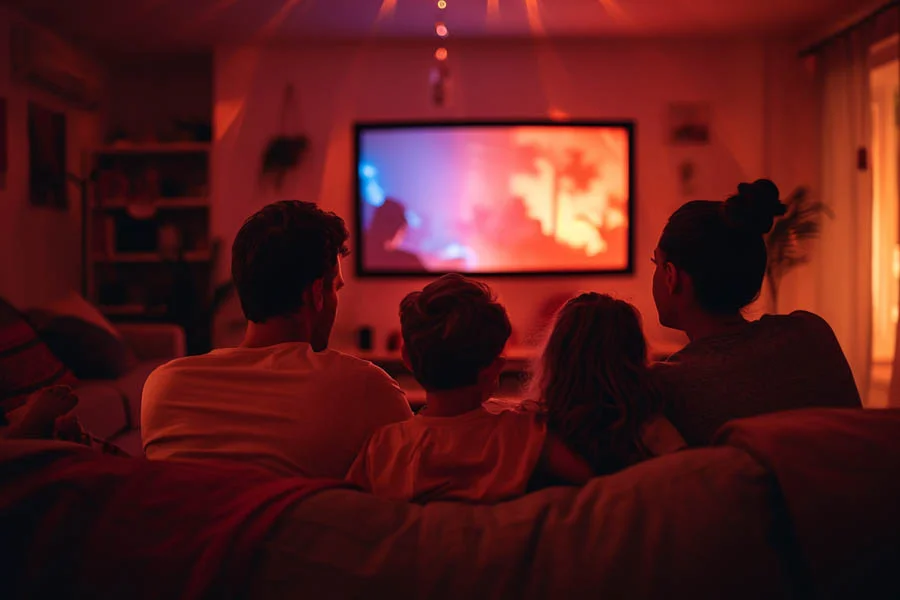 projector vs tv for home theater